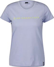 Scott No Shortcuts T-Shirt kurzarm moon blue (Damen)