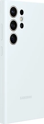 Samsung Silicone Case für Galaxy S24 Ultra weiß