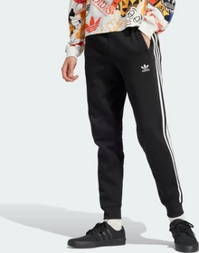 adidas Adicolor 3-Streifen Trainingshose lang schwarz (Herren)