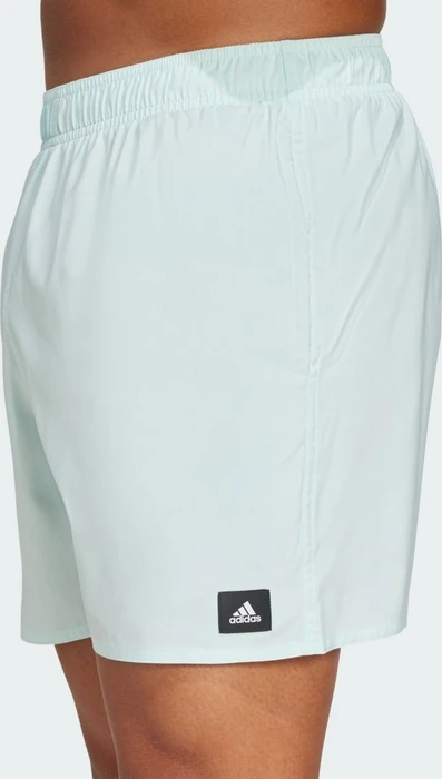 adidas Solid CLX Short-Length Badeshorts halo mint/black (Herren)