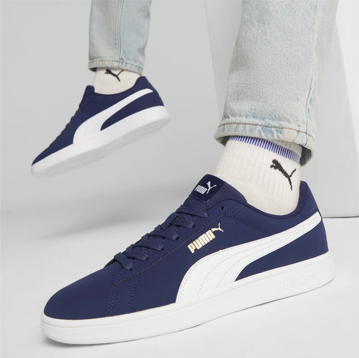 Puma Smash 3.0 Buck Sneakers puma navy/puma white/puma gold (Damen)