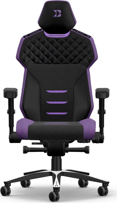 Backforce One Plus Gamingstuhl, schwarz/violett