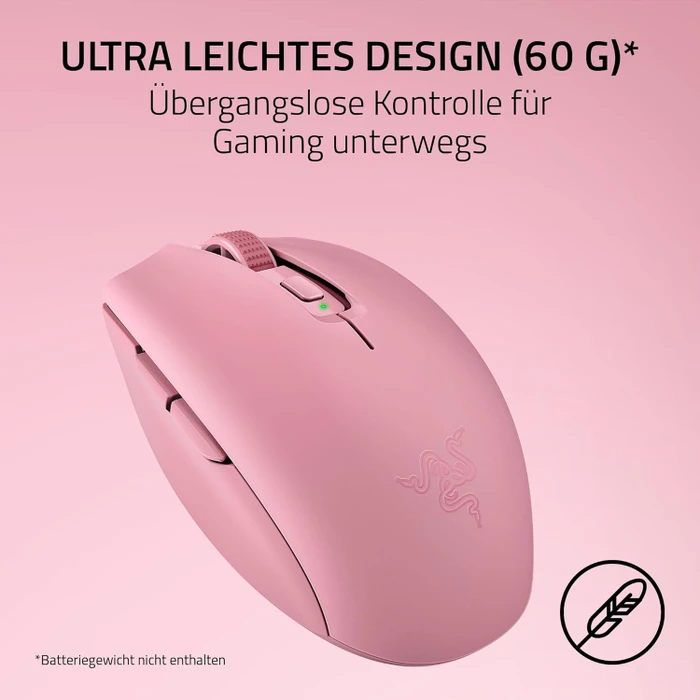 Razer Orochi V2 HyperSpeed (2026), Quartz Pink, USB/Bluetooth