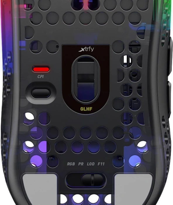 Xtrfy MZ1 "Zy's Rail" schwarz, USB