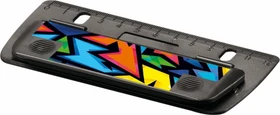 Herlitz Mini-Taschenlocher zum Einheften, Neon Art