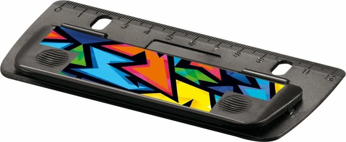 Herlitz Mini-Taschenlocher zum Einheften, Neon Art