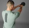 adidas Power 3-Streifen Funktionsshirt kurzarm silver green (Herren) Vorschaubild