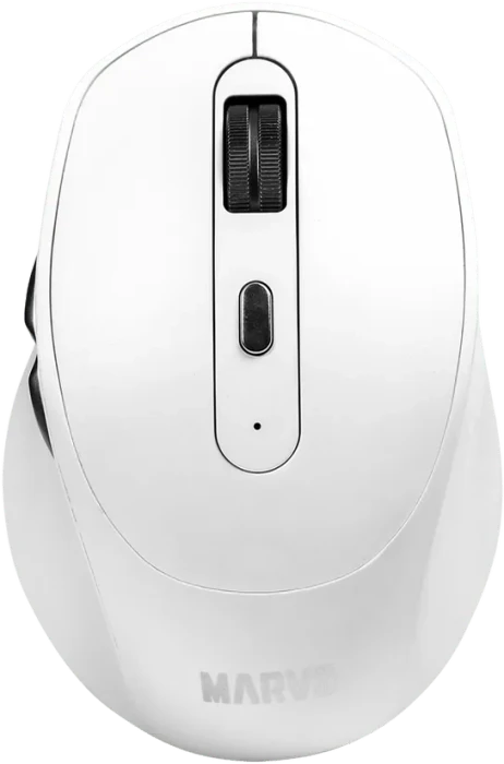 Marvo Office WM106W Silent Wireless Mouse, weiß, USB/Bluetooth