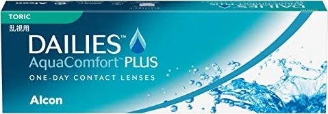 Alcon Dailies AquaComfort Plus Toric, +2.25 Dioptrien, 30 Stück