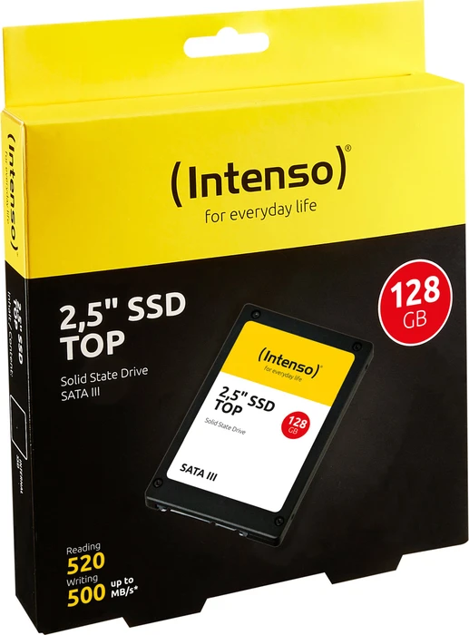 Intenso 2.5" SSD TOP 128GB, 2.5" / SATA 6Gb/s