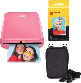 Kodak Step Instant, pink, Fotodrucker, Bundle Reiseset