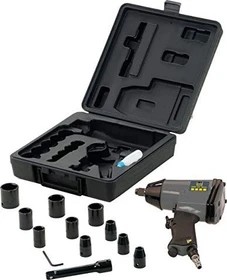 Schneider SGS-Set 1/2" Base Druckluft-Schlagschrauber inkl. Koffer + Zubehör