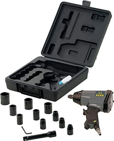 Schneider SGS-Set 1/2" Base Druckluft-Schlagschrauber inkl. Koffer + Zubehör