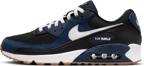 Nike Air Max 90 midnight navy/black/gum medium brown/white (Herren)