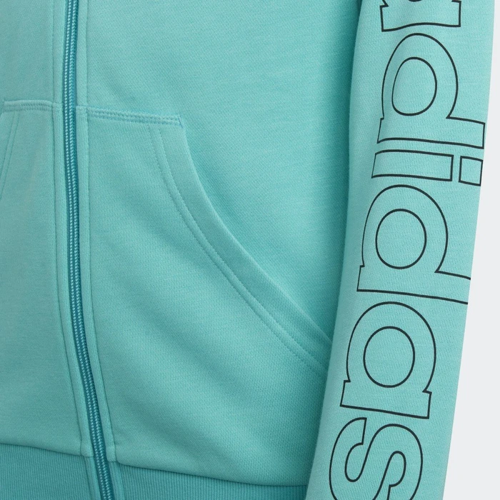 adidas Essentials Hoodie semi mint rush/black (Junior)
