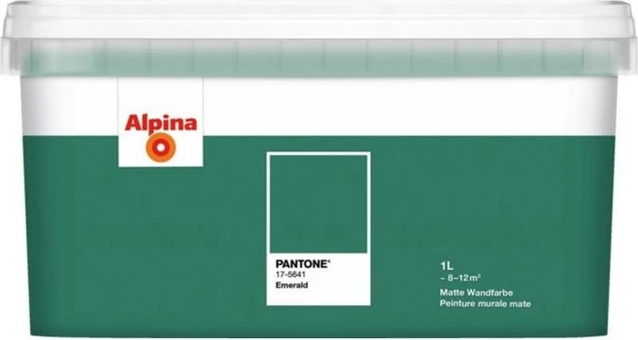 Alpina Farben Pantone Innenfarbe 17-5641 emerald, 1l