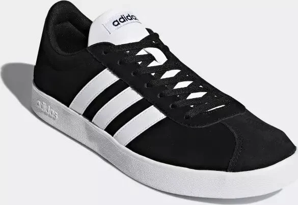 adidas VL Court 2.0 core black/cloud white (Herren)