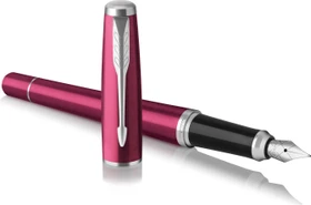 Parker Urban vibrant magenta/chrome trim, rechte Hand, mittel, Geschenkbox