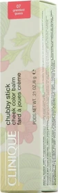 Clinique Chubby Stick Cheek Colour Balm grandest guava, 6g