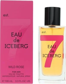 Iceberg Eau de Iceberg Wild Rose Femme Eau de Toilette, 100ml