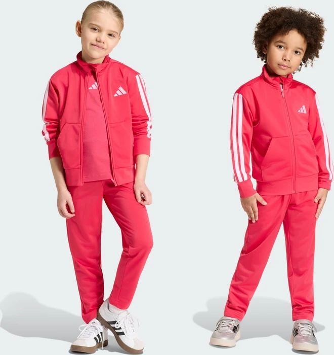 adidas Essentials Climacool Kids Trainingsanzug power pink/clear pink (Junior)