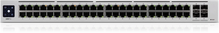 Ubiquiti UniFiSwitch Pro 48 Rackmount Gigabit Managed Switch, 48x RJ-45, 4x SFP+