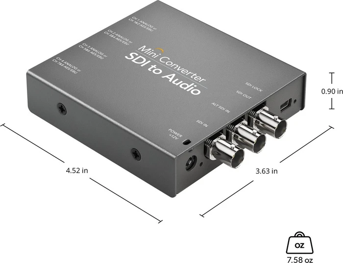 Blackmagic Design MiniConverter Mini Converter SDI to Audio