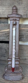 Esschert Kanne/Pumpe/Brunnen Thermometer, analog, 3 Stück