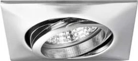 Brumberg GX5.3 Niedervolt Einbauleuchte eckig chrom matt