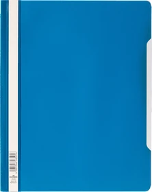 Durable Sichthefter opak, A4+, blau/transparent