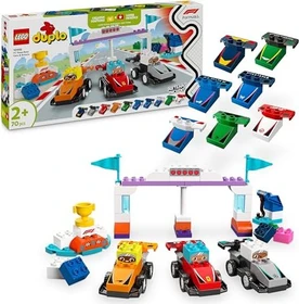 LEGO DUPLO - Team Rennautos mit Rennfahrern