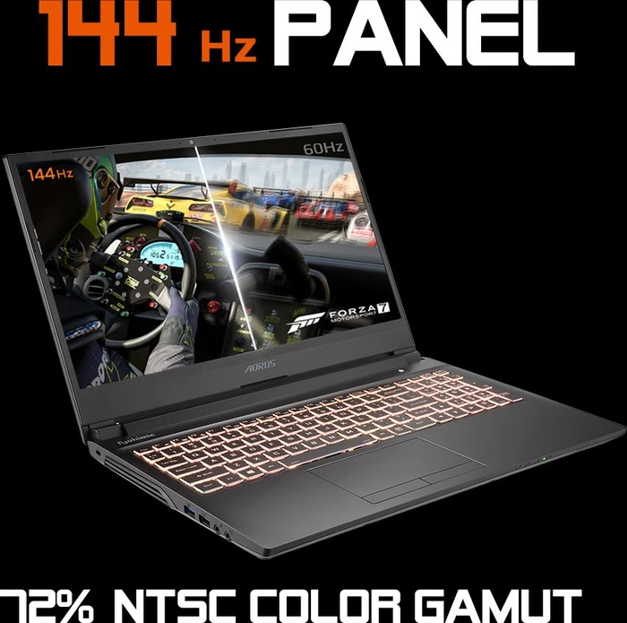 GIGABYTE AORUS 5, Core i7-10750H, 16GB RAM, 512GB SSD, GeForce RTX 2060, DE