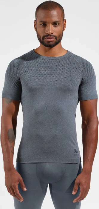 Odlo Performance Light Baselayer Funktionsshirt kurzarm grey melange (Herren)