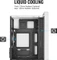 AeroCool CS-109 [V1] White, Glasfenster Vorschaubild