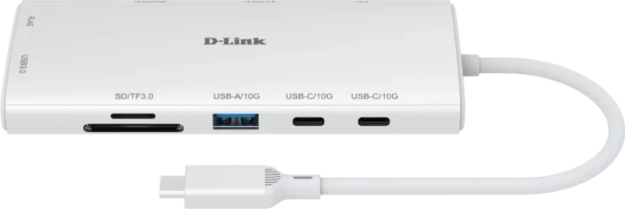 D-Link 10-in-1 USB-C Hub, USB-C 3.1 [Stecker]