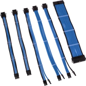 Kolink Core Adept Braided Cable Extension Kit, Blue (COREADEPT-EK-BLE)