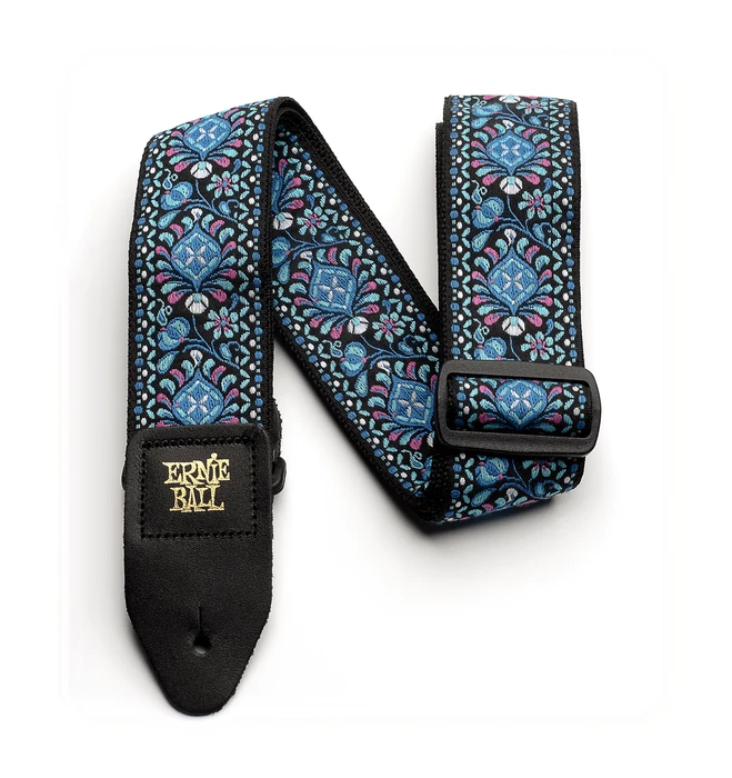 Ernie Ball Classic Jacquard Guitar Strap Indigo Orchid