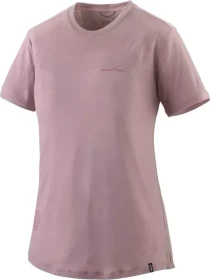 Patagonia Capilene Cool Merino Graphic Funktionsshirt kurzarm multi-pitch: quiet violet (Damen)