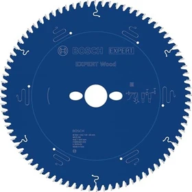 Bosch Professional Expert for Wood Kreissägeblatt 80Z, 254x1.8x30mm, 1 Stück
