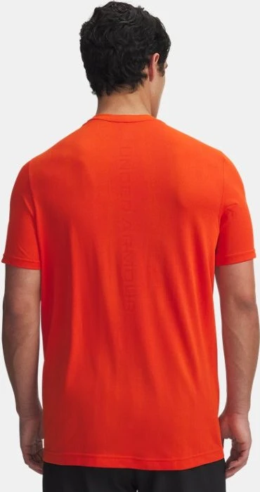 Under Armour Vanish Seamless Funktionsshirt kurzarm orange base/black (Herren)