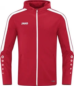 Jako Power Trainingsjacke rot/weiß (Damen)