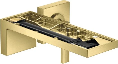 Hansgrohe Axor MyEdition Waschbeckenarmatur für Wandmontage ohne Platte brushed brass