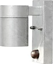 Konstsmide Modena GU10 35W 6.5cm Sensor Wandleuchte 1-flammig silber