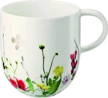 Rosenthal Brillance Bone China Fleurs Sauvages Becher mit Henkel