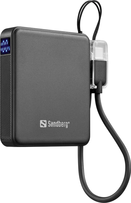 Sandberg Nano Powerbank 5000 PD 20W schwarz