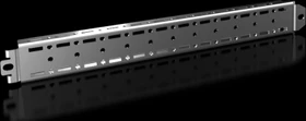 Rittal Montageschiene für 400mm, für VX/VX SE, edelstahl, 4 Stück