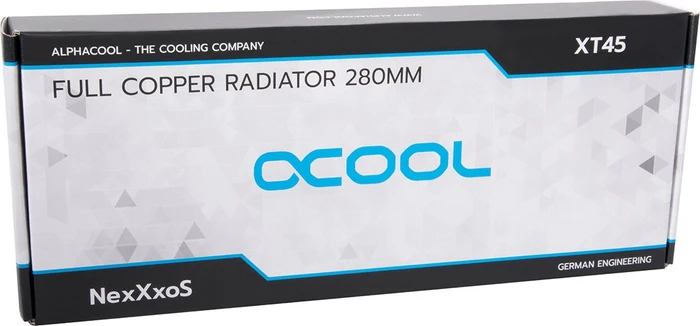 Alphacool NexXxoS XT45 Full Copper V2 280mm White Special Edition