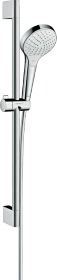 Hansgrohe Croma Select S Brauseset 110 Vario mit Brausestange 65cm weiß/chrom