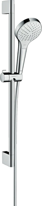 Hansgrohe Croma Select S Brauseset 110 Vario mit Brausestange 65cm weiß/chrom