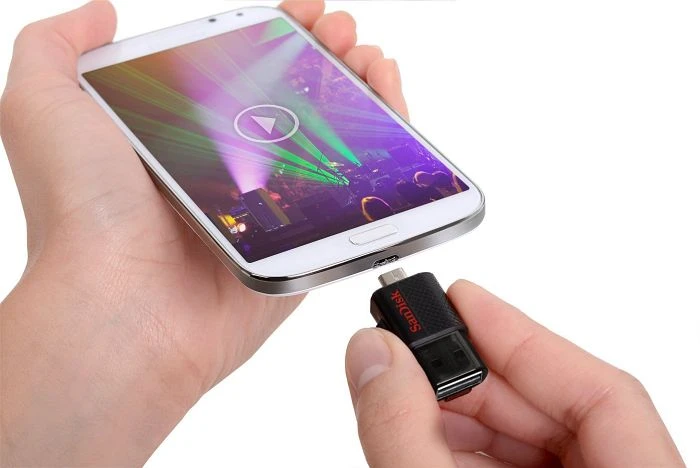 SanDisk Ultra Dual 16GB, USB-A + USB Micro-B, USB 2.0
